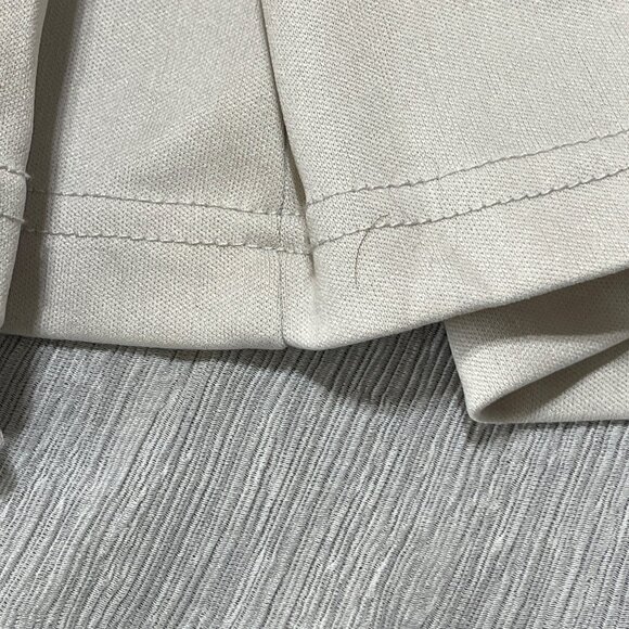 Altar'd State Slip Dress Crinkle Grey Cream S Small Sleeveless - Picture 6 of 9